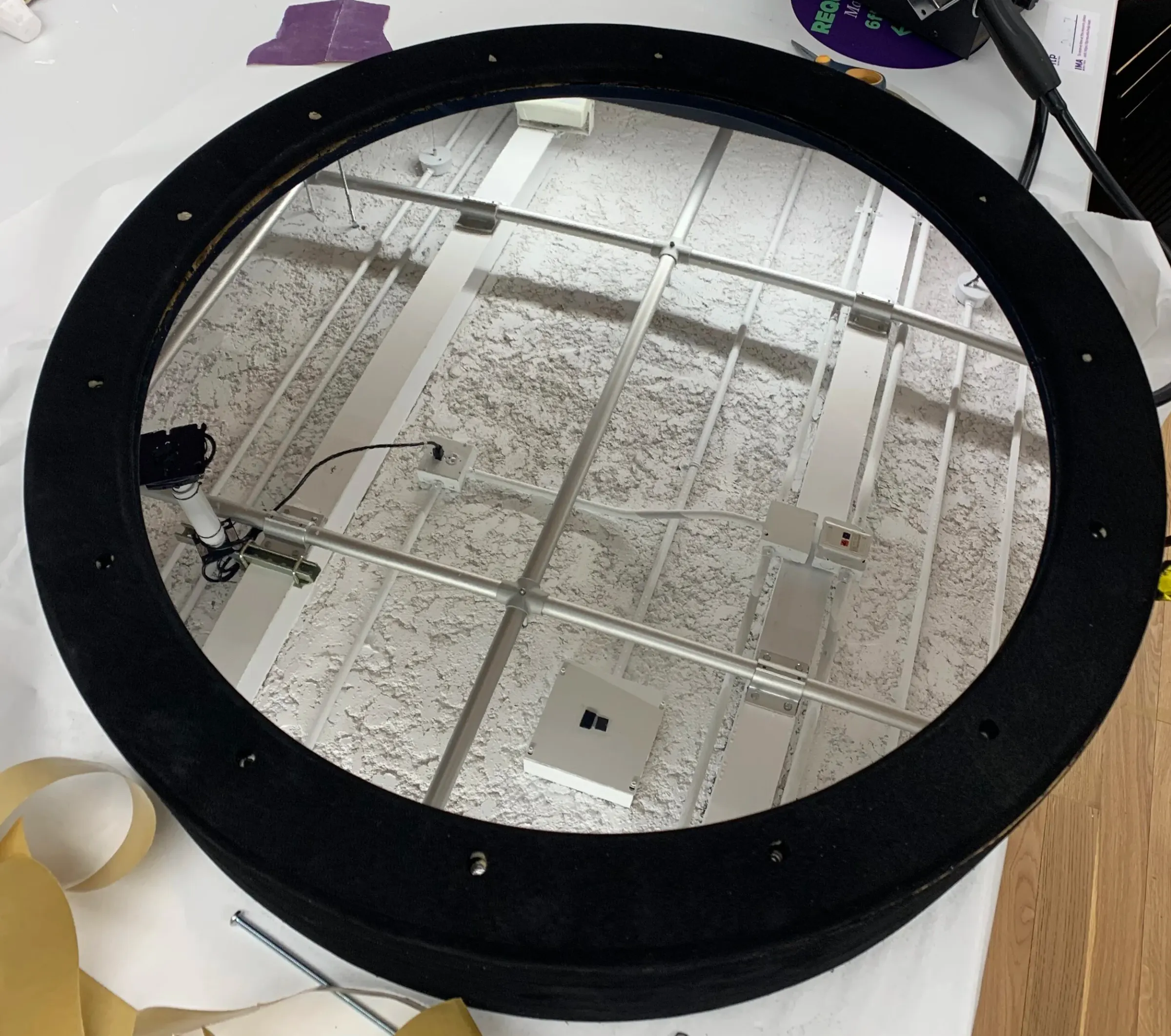 ITP NYU Digifab Digital Fabrication Aidan Lincoln Fowler Danny Rozin Infinity Mirror Video Led Matrix