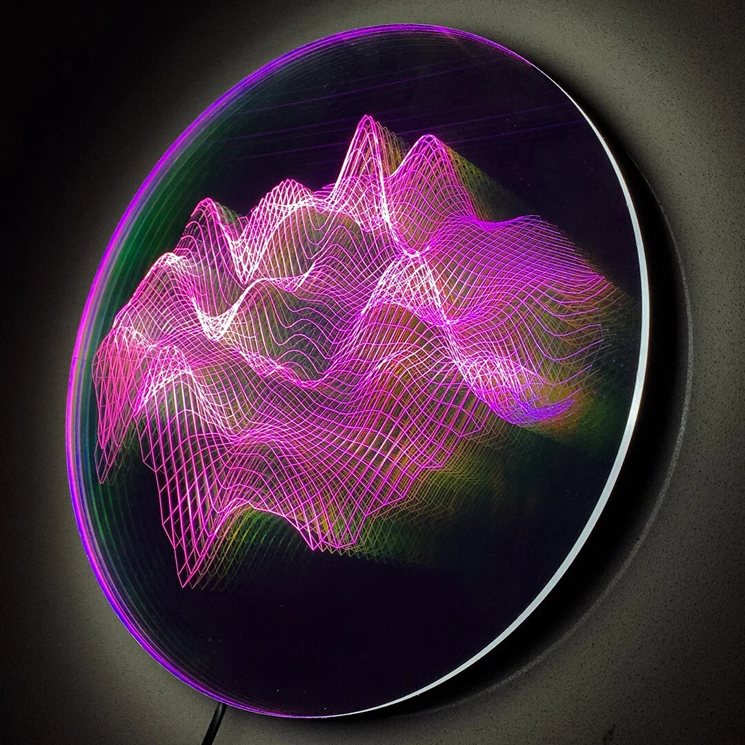 Dichroic Infinity Mirror
