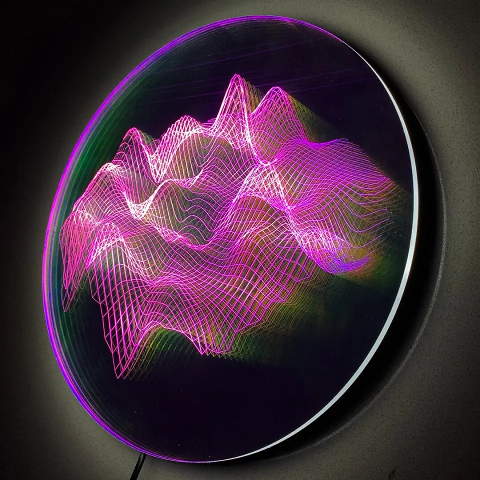 Dichroic Infinity Mirror
