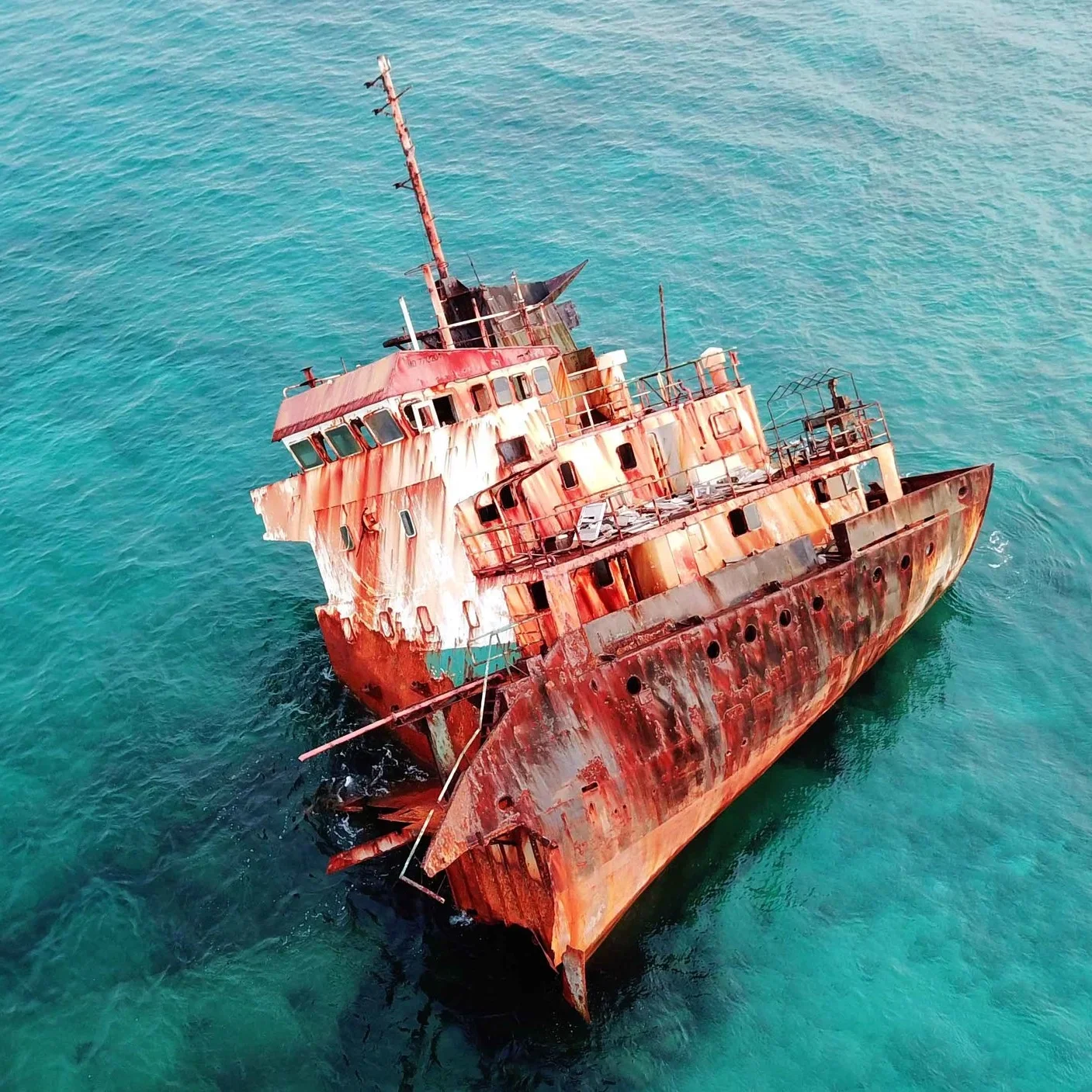 Aidan Lincoln Fowler San Andres Shipwreck Drone Aerial Photography