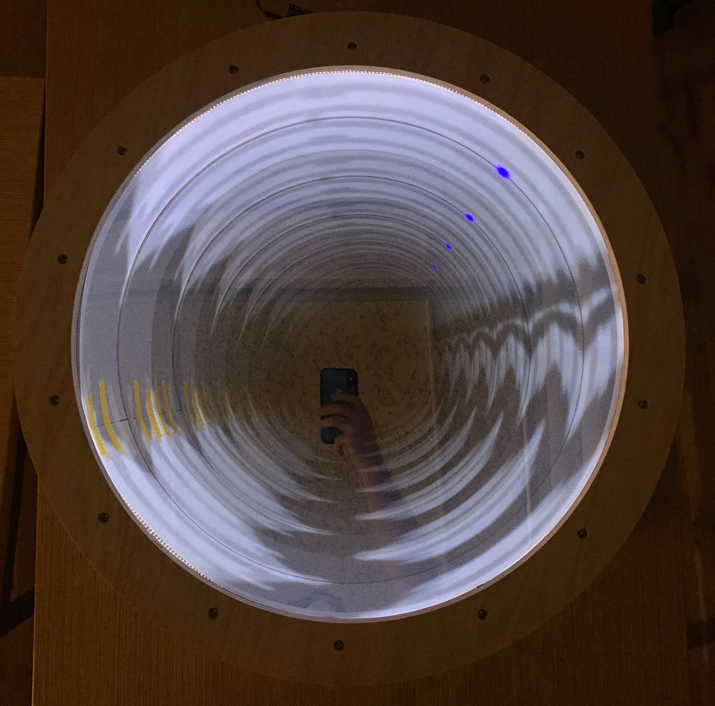 ITP NYU Digifab Digital Fabrication Aidan Lincoln Fowler Danny Rozin Infinity Mirror Video Led Matrix