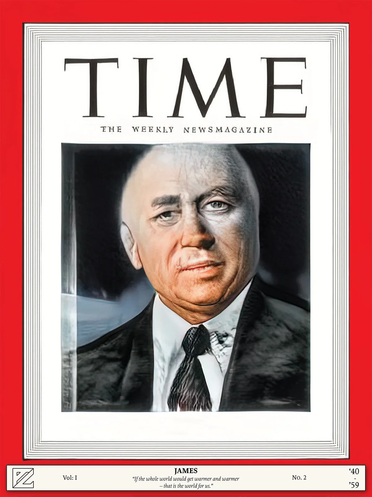 The Time Magazine Man James