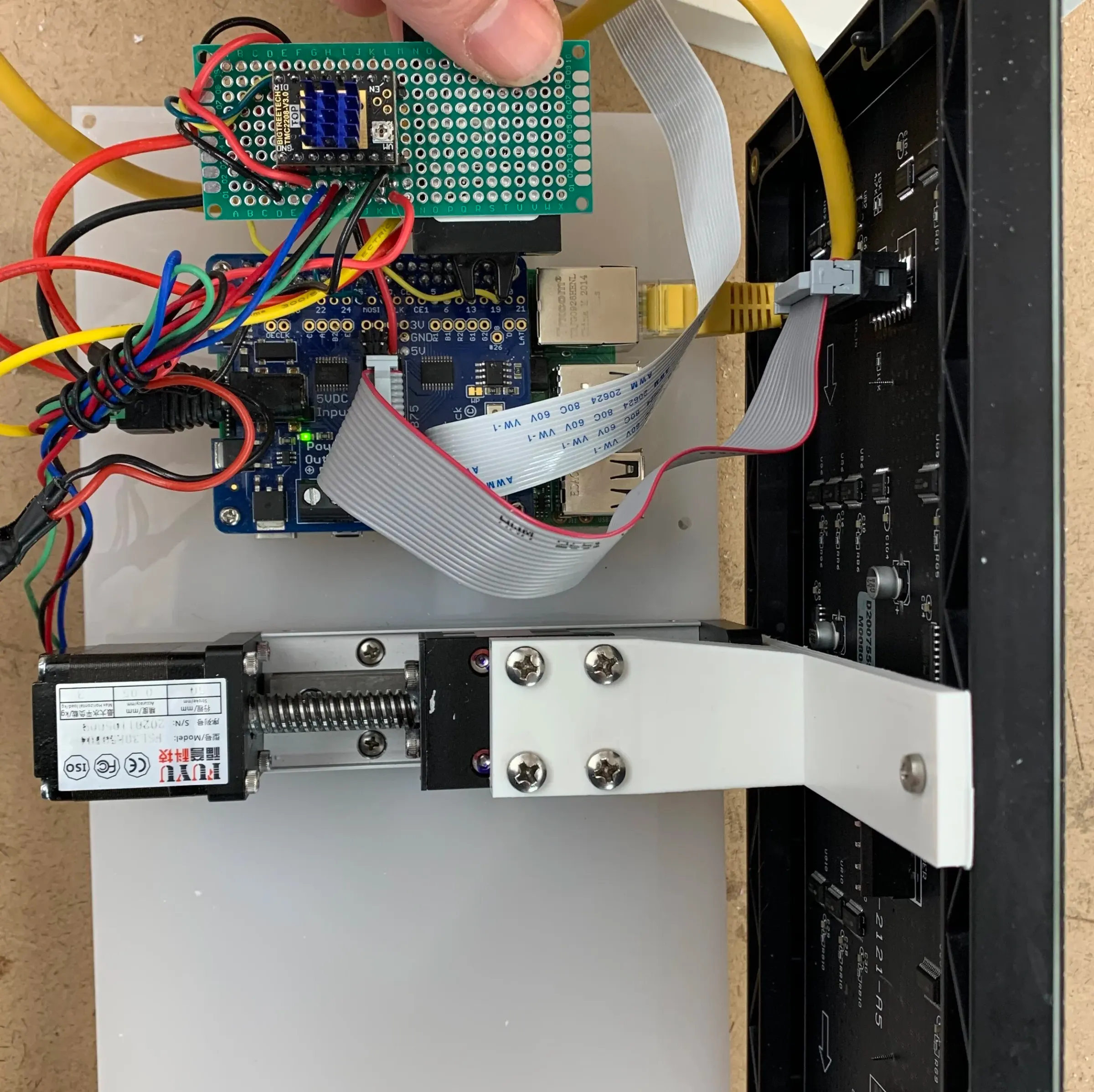 BlurClockLEDTime_ITP_NYU_TIME_Inside